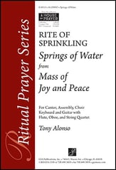 Springs of Water SATB choral sheet music cover